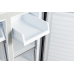 CCD500NS CHIQ 503 L French Door Fridge - Silver Fridge
